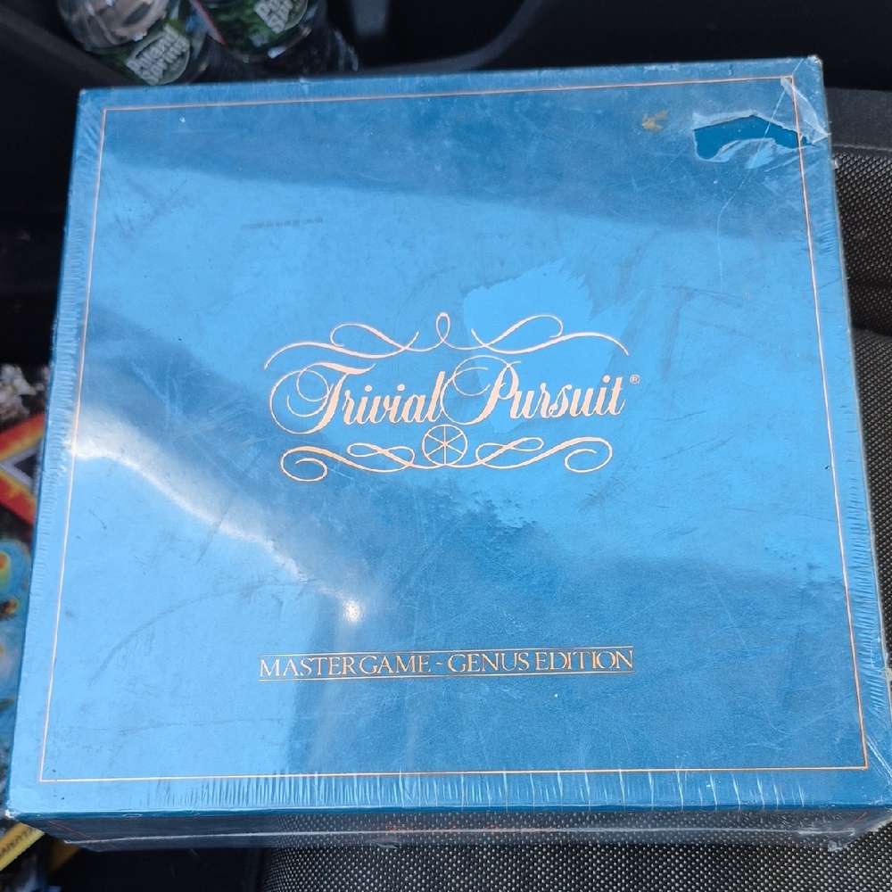 Trivial Pursuit Master Game Genus Edition No 7 Dated 1981 For Adults.